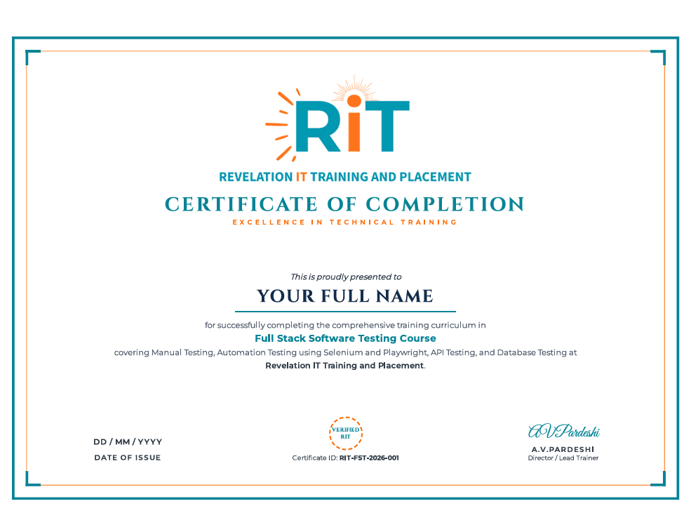 Course Certificate